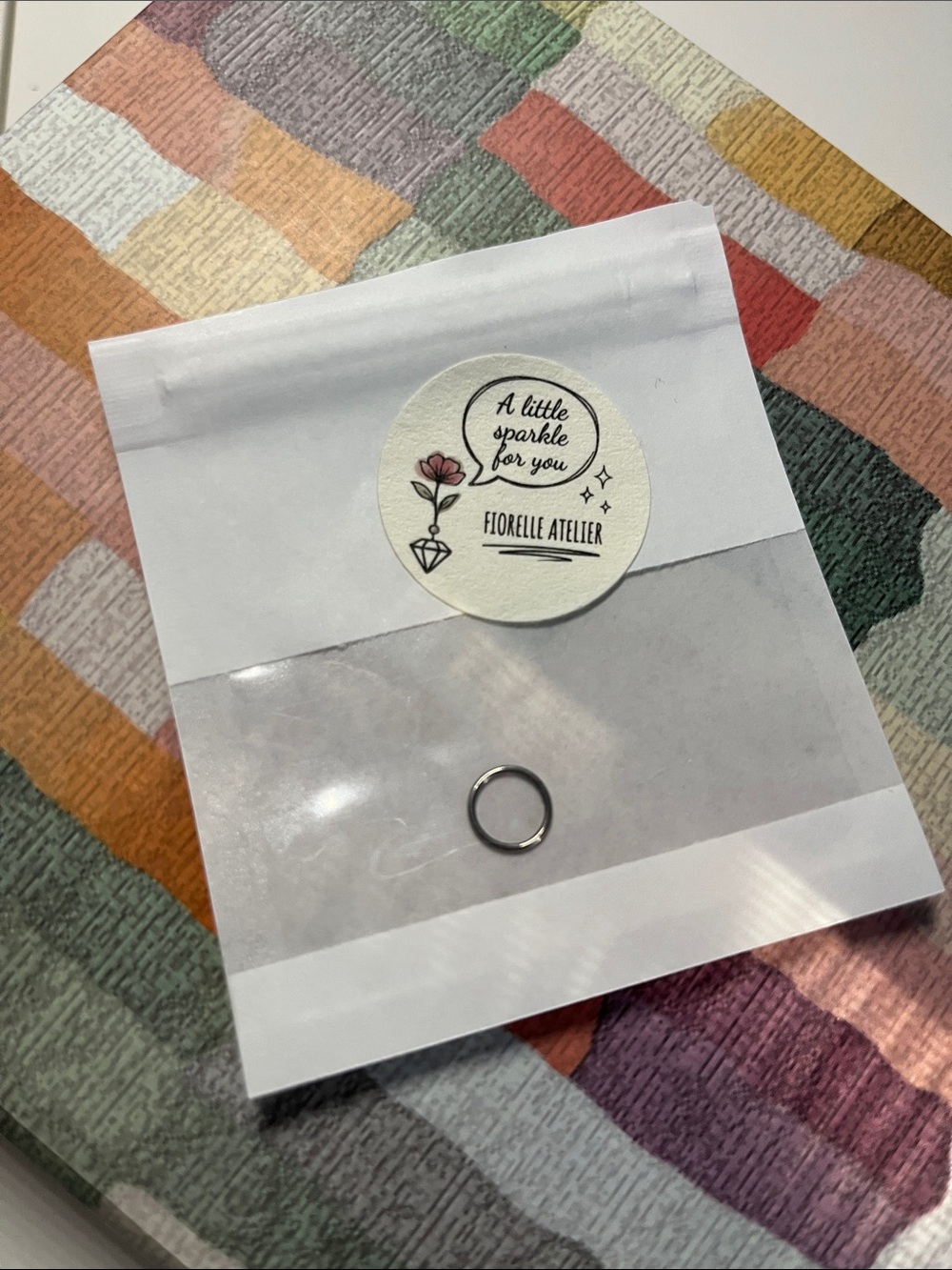 Titanium Implant Grade Hinged Clicker Hoop